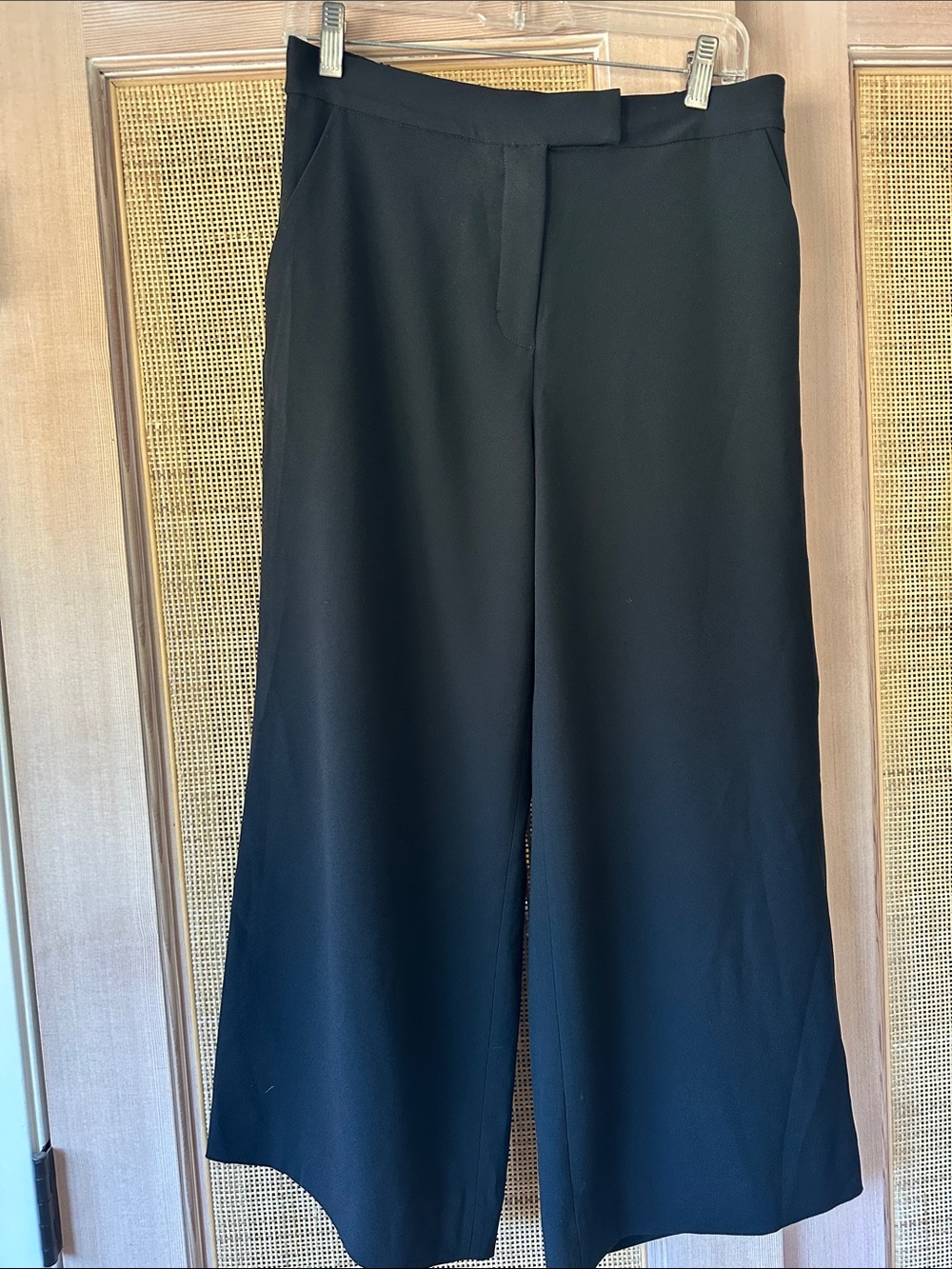 The Reset Black Wide-Leg Pants